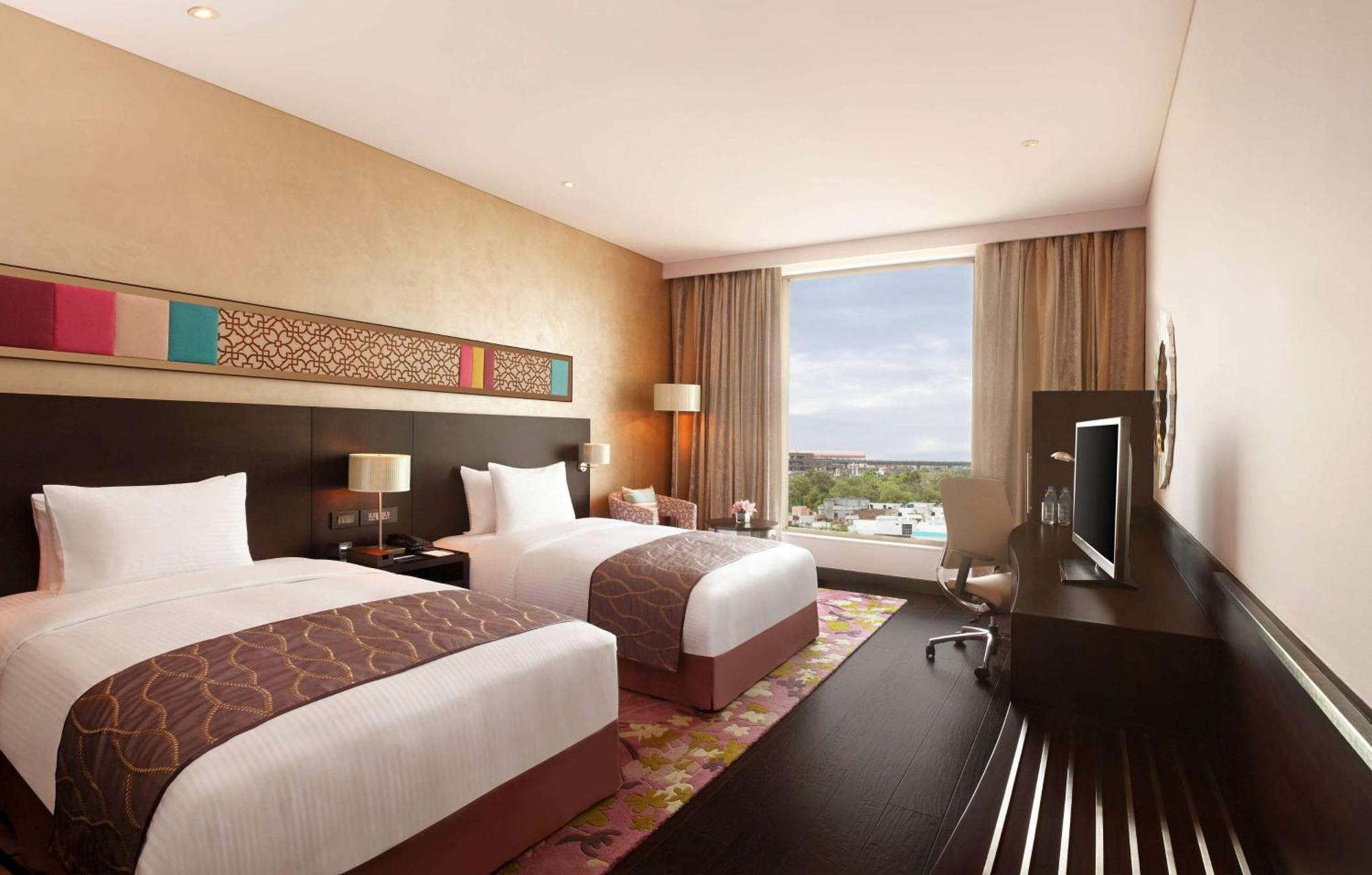 Hilton Jaipur Hotel Eksteriør billede Deluxe Room